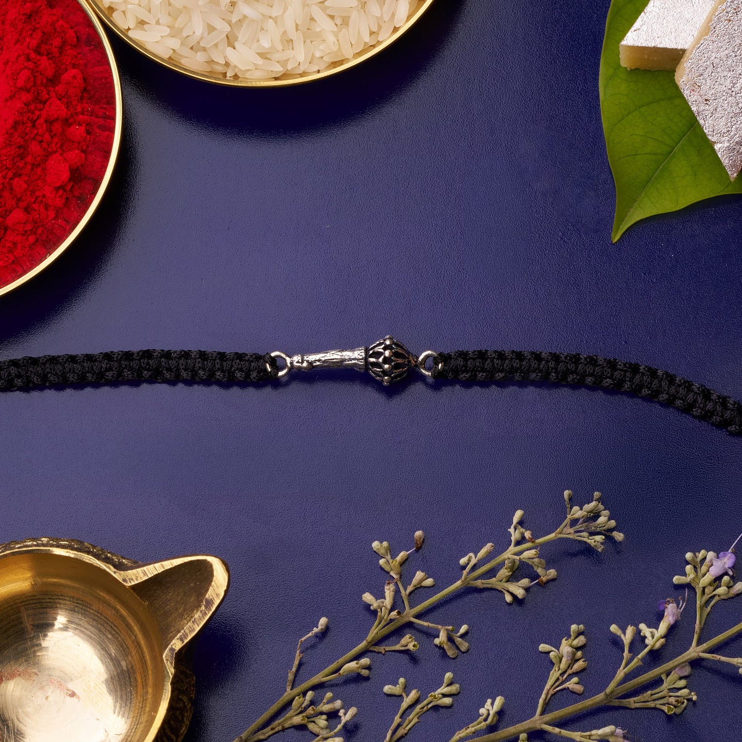 925 Silver Hanumanji Gada Rakhi